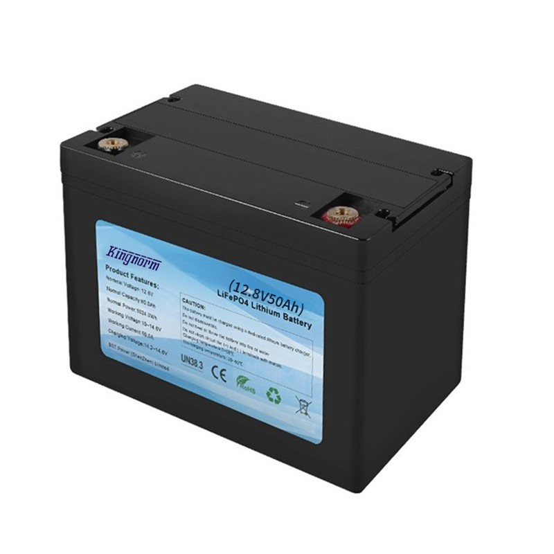 50Ah 12.8 Volts LiFePO4 Storage Battery Pack for Solar Energy Storage
